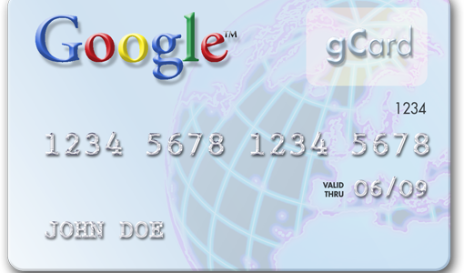 Google Credit Card